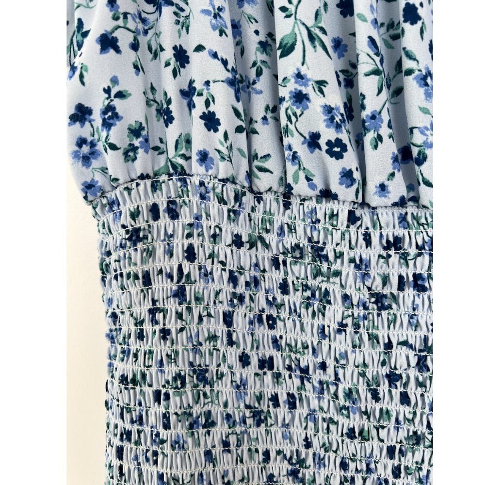light blue floral dress - Picture 8 of 10